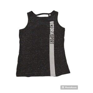 Victoria secret vsx sport black logo tank top
